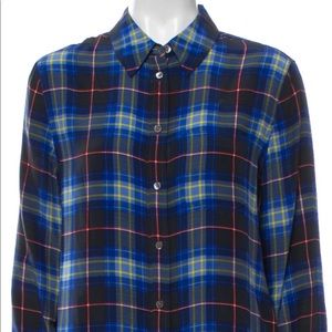 Equipment Silk Button Down Blouse